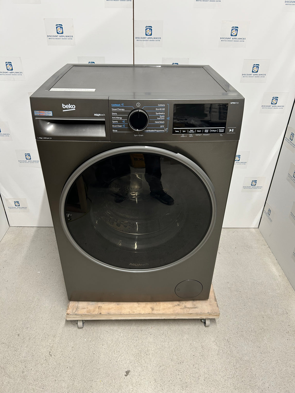 Beko B5W59411AG AquaTech RecycledTub 9kg 1400rpm Washing Machine