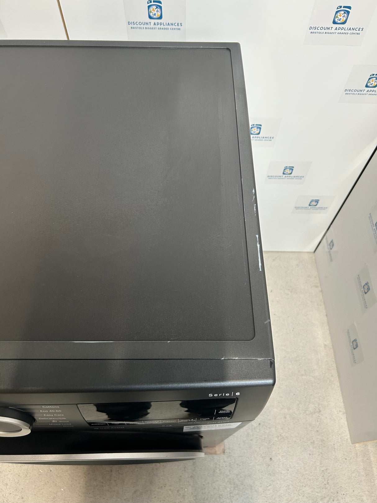 BOSCH Series 6 WGG244ZCGB AntiStain 9 kg 1400 Spin Washing Machine - Graphite