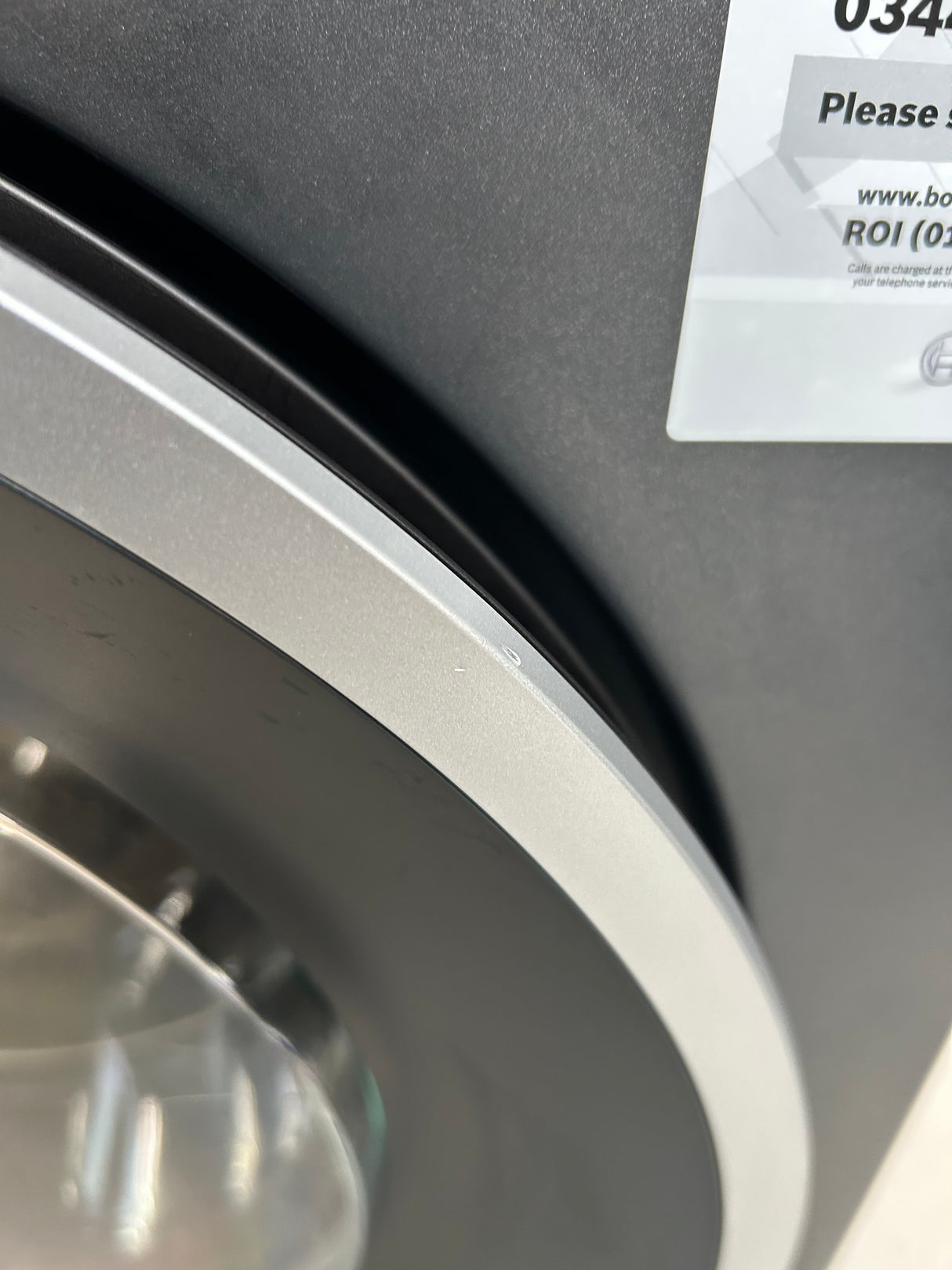 BOSCH Series 6 WGG244ZCGB AntiStain 9 kg 1400 Spin Washing Machine - Graphite