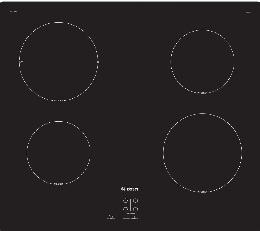 Bosch PUG61RAA5B 60cm Induction Hob