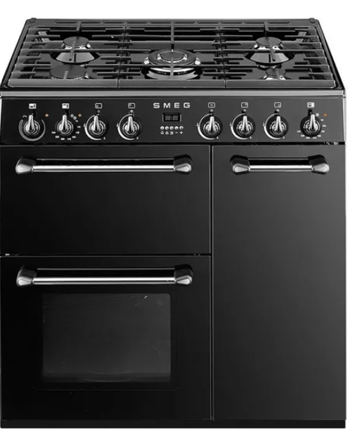 SMEG BM93BL 90cm Dual Fuel Range Cooker