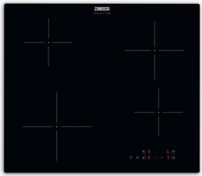 Zanussi ZITN641K 60cm Induction Hob